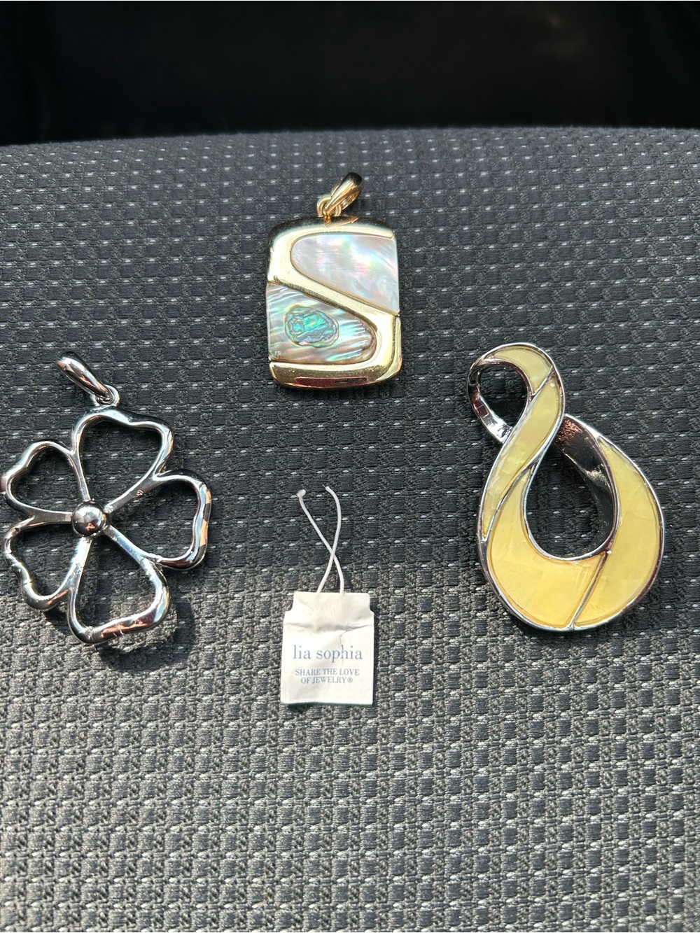 Lia Sophia Set of 3 Pendants